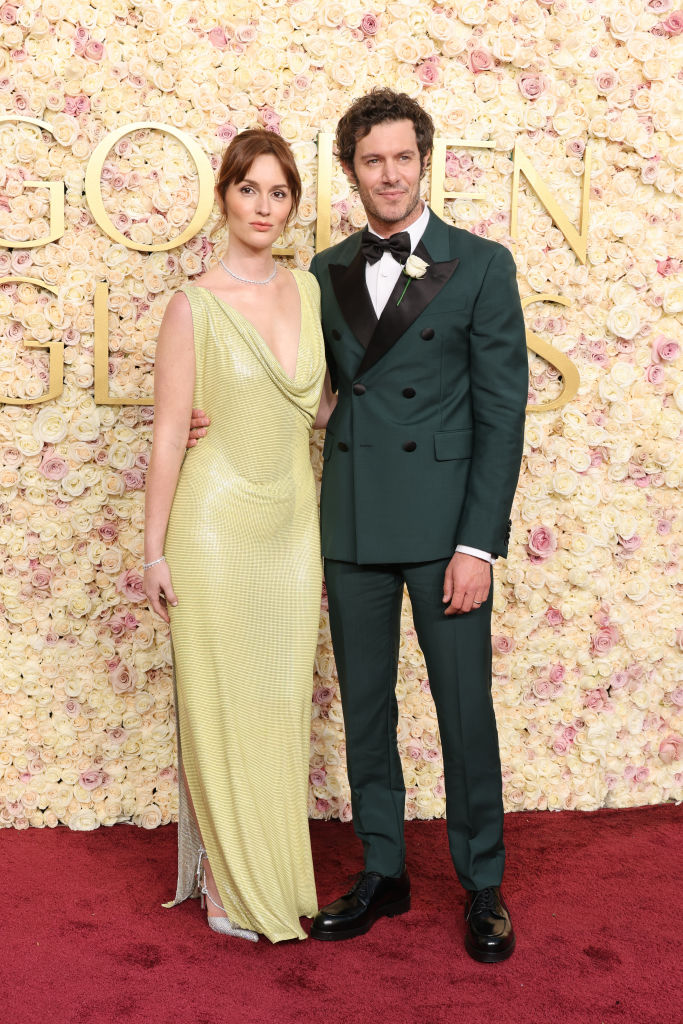 Leighton Meester y Adam Brody Globos de Oro 2025