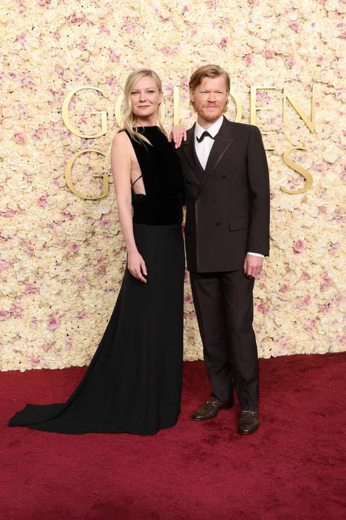 Kirsten Dunst y Jesse Plemons Globos de Oro 2025
