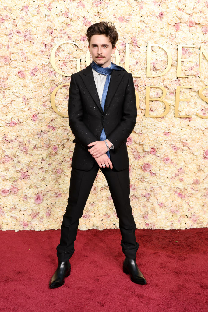 Timothée Chalamet Globos de Oro 2025
