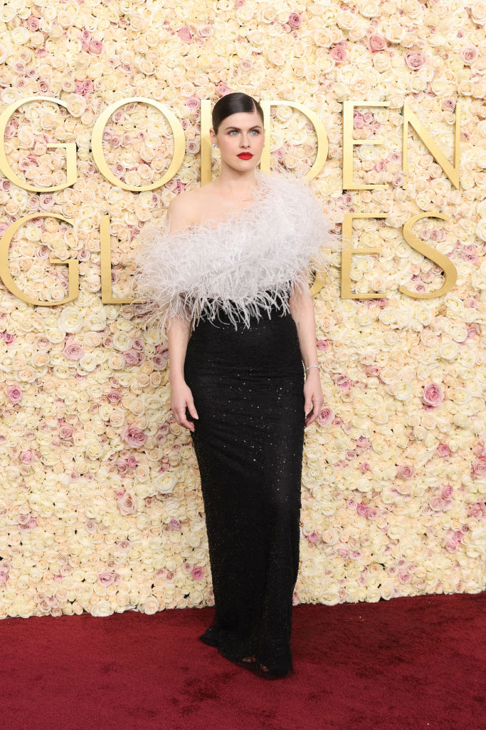 Alexandra Daddario Globos de Oro 2025