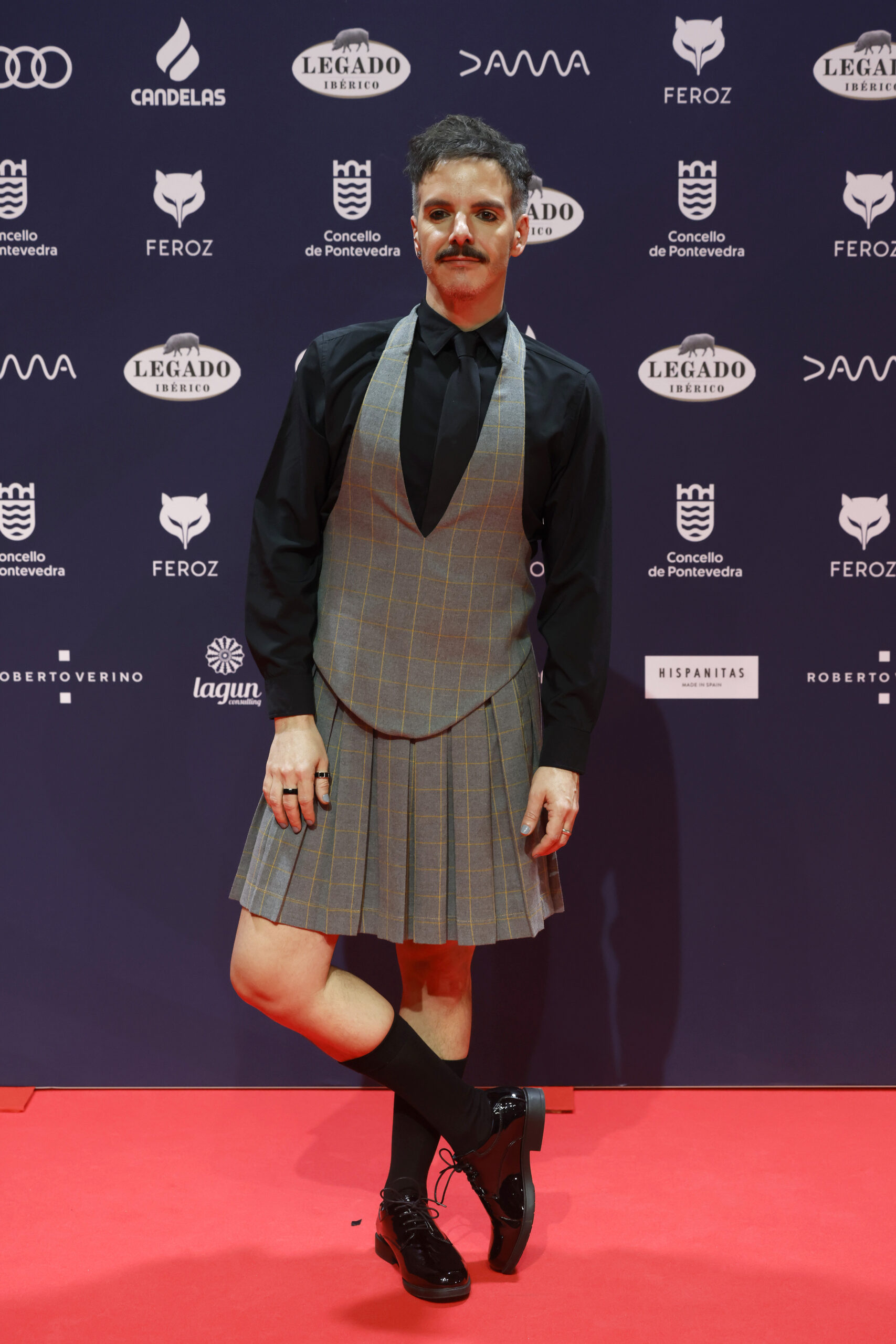 Javier Giner en los Premios Feroz 2025
